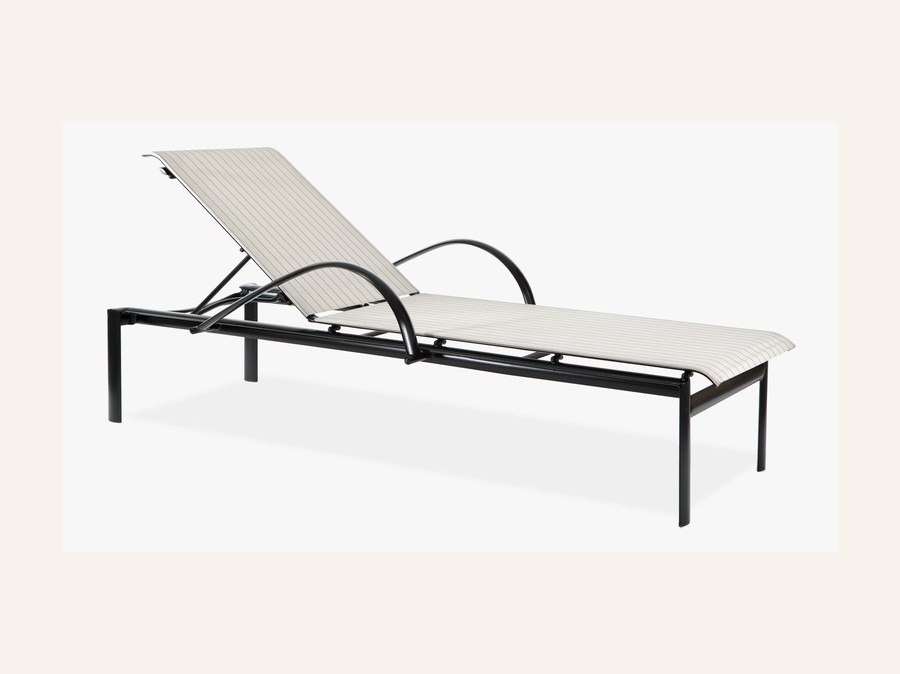 Southern Cay Sling Chaise with arms